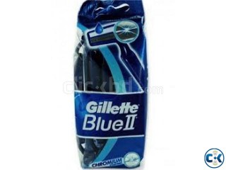 Gillette Blue II Chromium Coating 10 pc