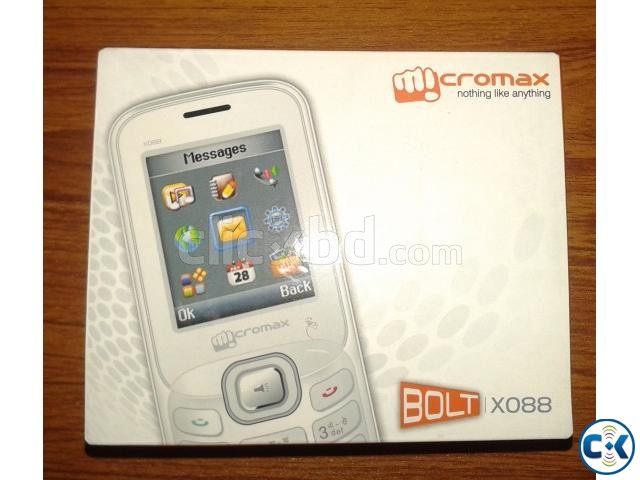 Micromax BOLT X088 with 10 Months Warranty 700 Taka large image 0