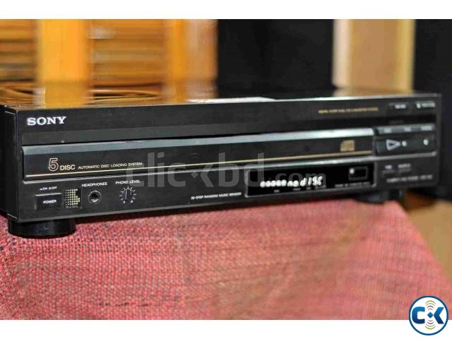 SONY HIGH END 5 DISC AUDIO CD PLAYER JApAN large image 0