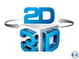 3D Experience on Your 2D Monitor 
