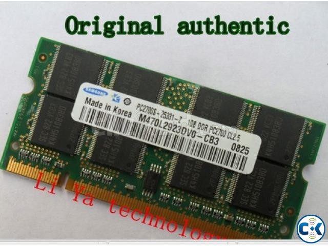 1GB PC2700 DDR333 200PIN SODIMM ddr 333Mhz Laptop MEMORY large image 0