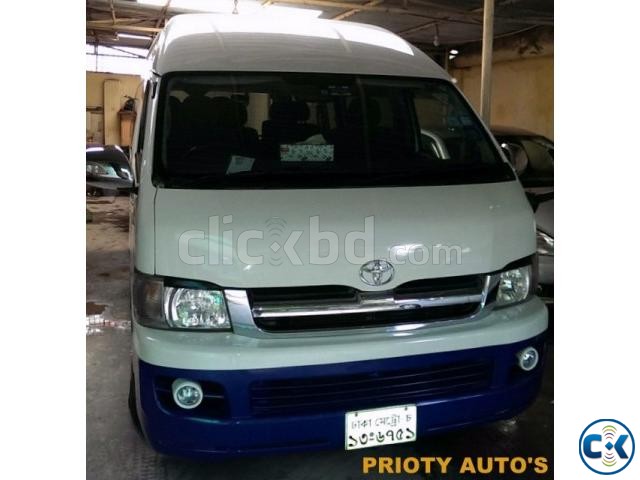 I want to Rent A Hiace Grand Cabin 2005 Monthly Per day  large image 0