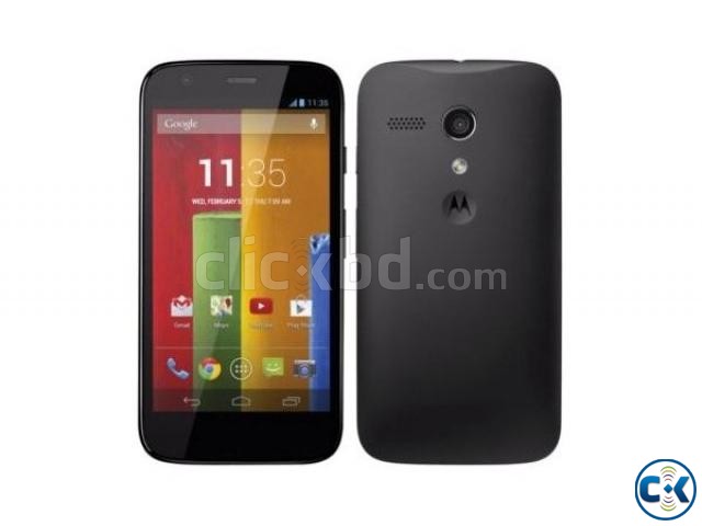 Motorola Moto G Dual SIM 16 GB Android OS 3G Wifi Black large image 0
