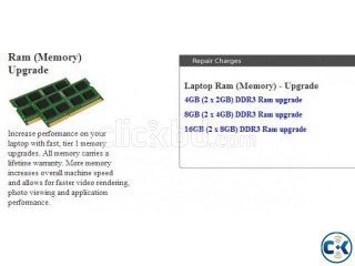 Laptop Ram Memory - Upgrade