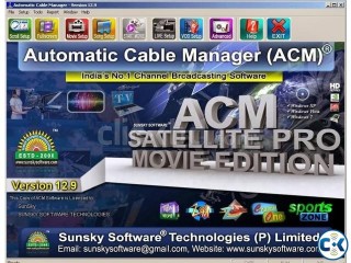 ACM Satellite Pro v12.9 Gold Movie Edition Full DvD