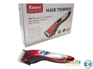 Rechargable Clipper Trimmer-3801 New 