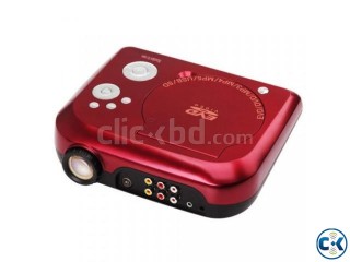 Portable Multimedia Home Theatre DVD LCD Projector