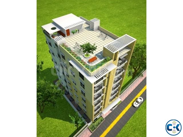 1107 sft flat at Dhaka Housing.total noiseless area large image 0