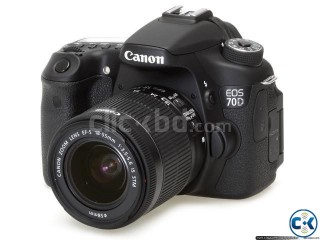 Canon 70D DSLR Camera