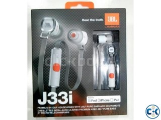 JBL J33i In-ear Headset Microphone Remote