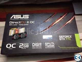 Graphics Card - ASUS GTX 770 with 2 years warranty 