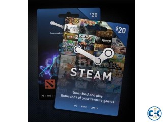 Cheapest Steam Wallet Codes in Bangladesh