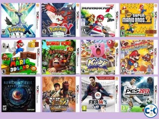 Nintendo 3DS Copy Game All Collection See Inside.