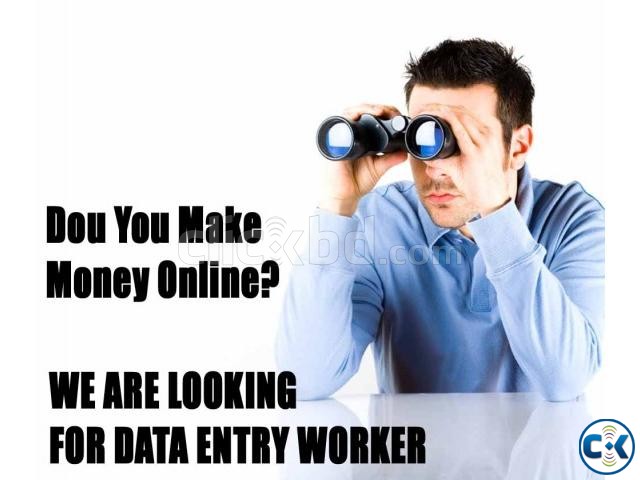 Looking For Data Entry Worker -Urgent large image 0