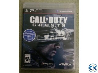 Ps3 game Call Of Duty Ghosts for sell 1000tk