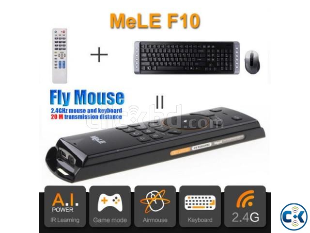 Mele F10 Fly Mouse 3-in-1 2.4GHz Wireless Air Mouse Keyboa large image 0