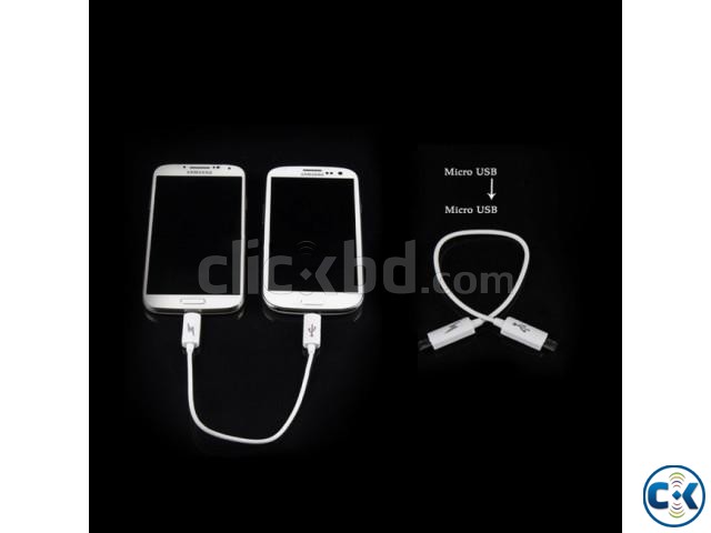 Phone To Phone Emergency Charging Cable large image 0