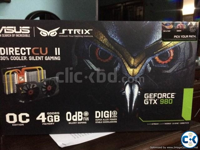 Nvidia GTX 980 Strix DCIIOC  large image 0