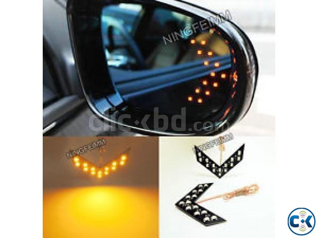 Side Mirror Turn Signal Indicator Lights..Brand New..Intact large image 0