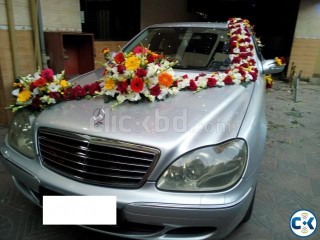 Mercedes New For Wedding Rent In Bangladesh
