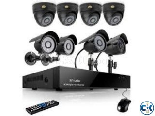 Samsung 4Channel DVR Kit 4 CCTV Camera With monitor