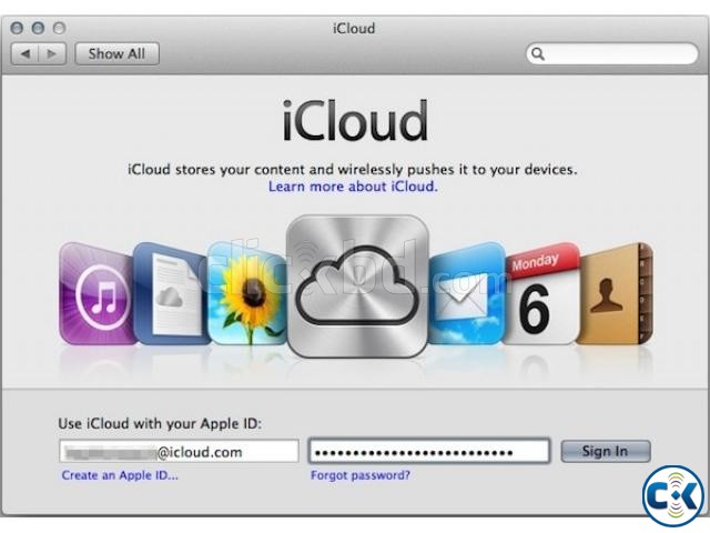 iCloud iTunes Apple Store ID for Apple Device large image 0