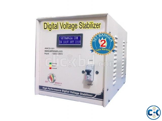 Digital Voltage Stabilizer 3KVA large image 0