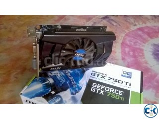 MSI NVIDIA GeForce GTX750 TI