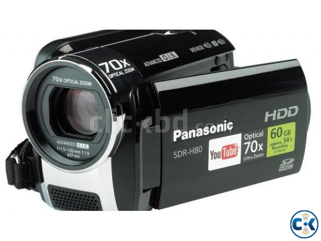 Panasonic SDR-H80 .Video Camera.Mad In Japan.Black.HDD.80GB large image 0