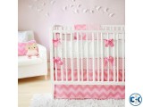 Pink color Happy Baby Bed Baby Cradle Dolna দোলনা