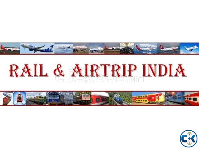 Indian Air Rail Ticket | ClickBD large image 0