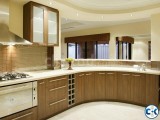 Kitchen cabinet and interior decoration