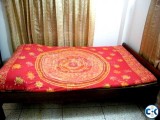 Semi double bed