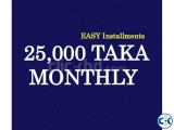 25000 taka per month installments Kazipara Mirpur