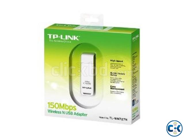 150Mbps Wireless N USB Adapter TL-WN721N large image 0