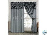 LUXURIOUS FULLY LINED ITALIAN CURTAINS SILVER 90 x90 
