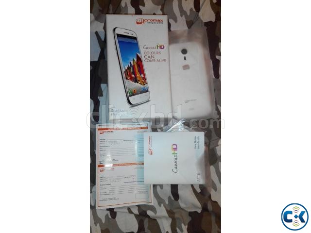 Micromax Canvas HD A116 large image 0