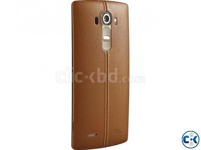 LG G4 - 32 GB Tan Leather Brand new factory unlocked. large image 0
