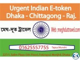 Urgent Indian Visa E-token Date. 1-5 Days
