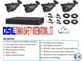 AHD CCTV Camera Package-4Pcs