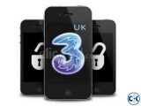 Unlock iPhone 3 Hutchison UK Carrier