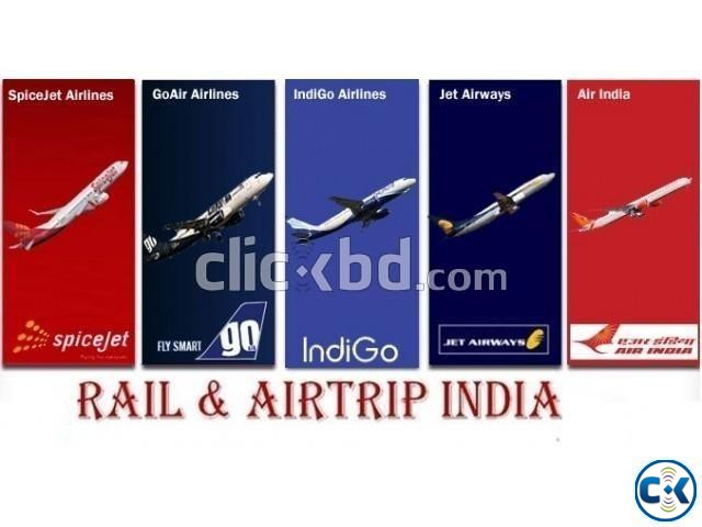 Indian Rail Ticket Air Ticket Hotel Booking Service | ClickBD large image 0