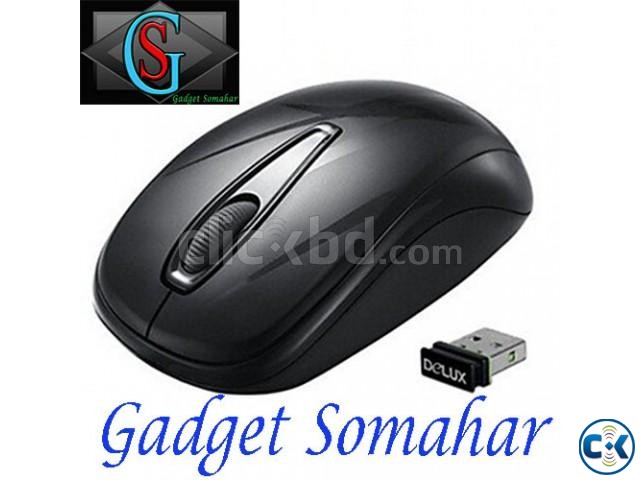 Delux wireless Mouse large image 0