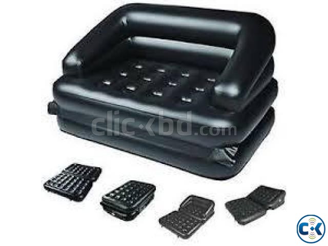 5 in 1 Inflatable Double Air Sofa Chair Price 7500 tk বা large image 0