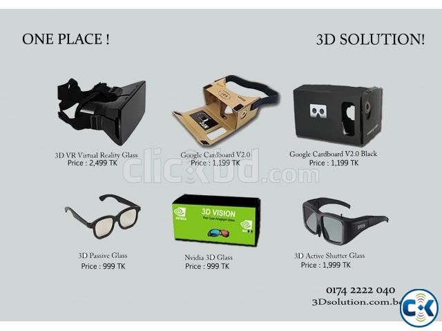 GOOGLE CARDBOARD now available 3D SOLUTION large image 0