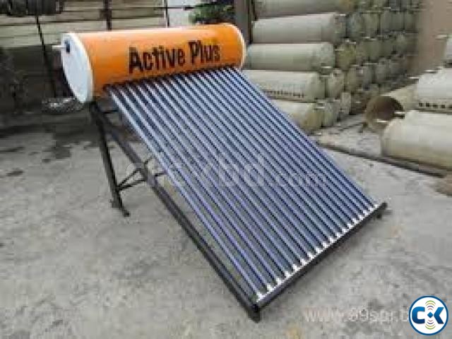 Save Money Save Power With Active plus solar water heater B large image 0