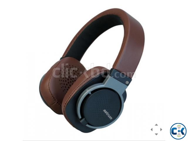 Astrum HS710 Full Leather Wired Headset large image 0