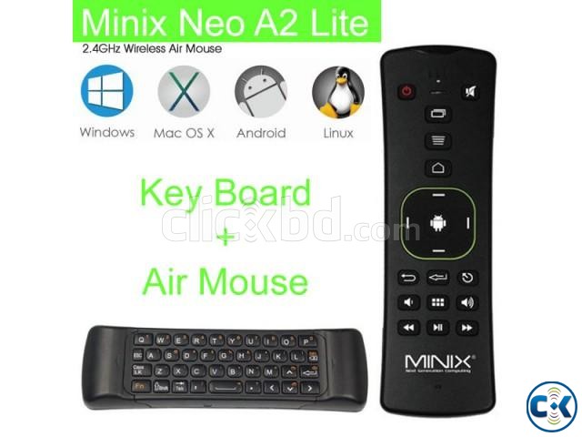 A2 Lite 2.4GHz Air Mouse Motion Controller with 59-Key large image 0