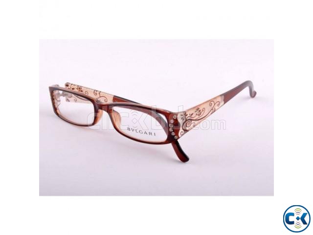 Awesome Golden Color Frame Bvlgari Optical Glass large image 0