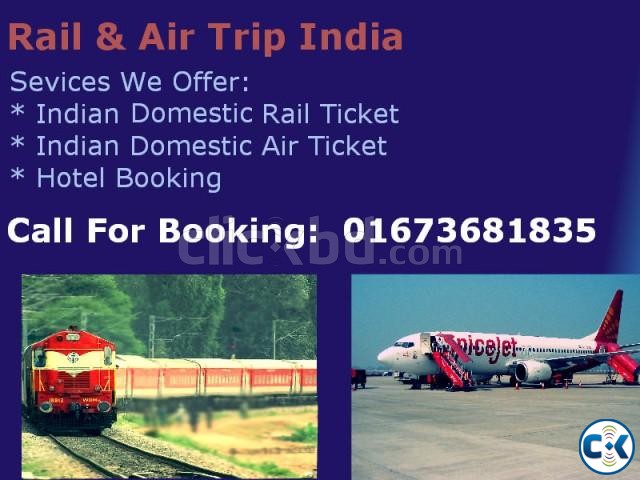 Indian Domestic Air Ticket | ClickBD large image 0